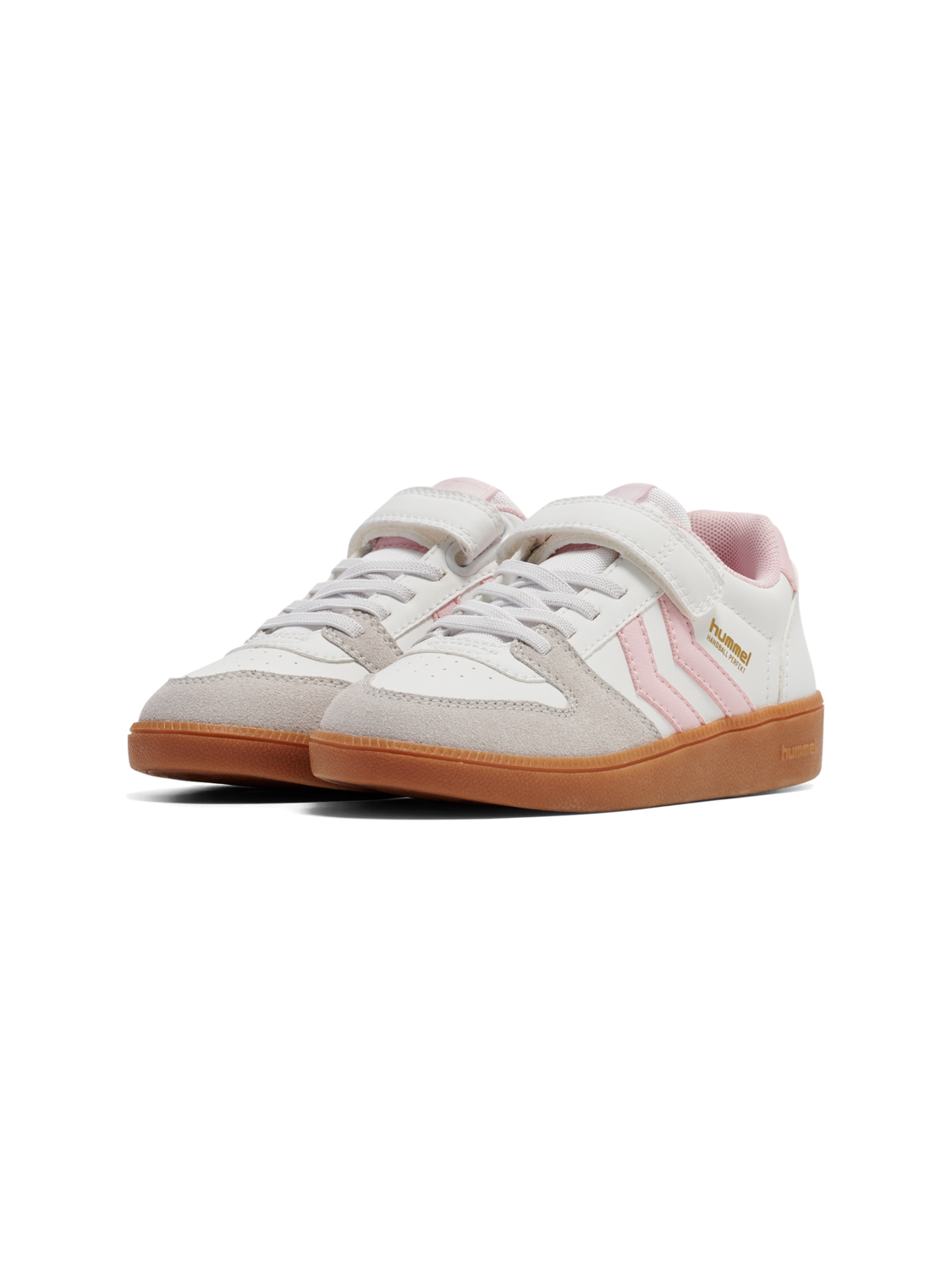 HANDBALL PERFEKT SP JR, WHITE/SOFT PINK, packshot