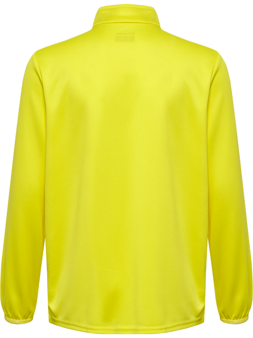 hmlESSENTIAL HALF-ZIP KIDS, BLAZING YELLOW, packshot