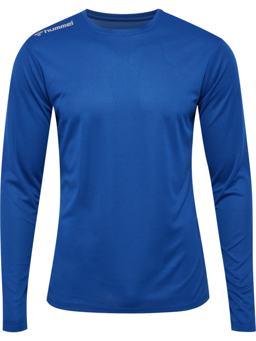 hmlRUN JERSEY L/S, TRUE BLUE, packshot