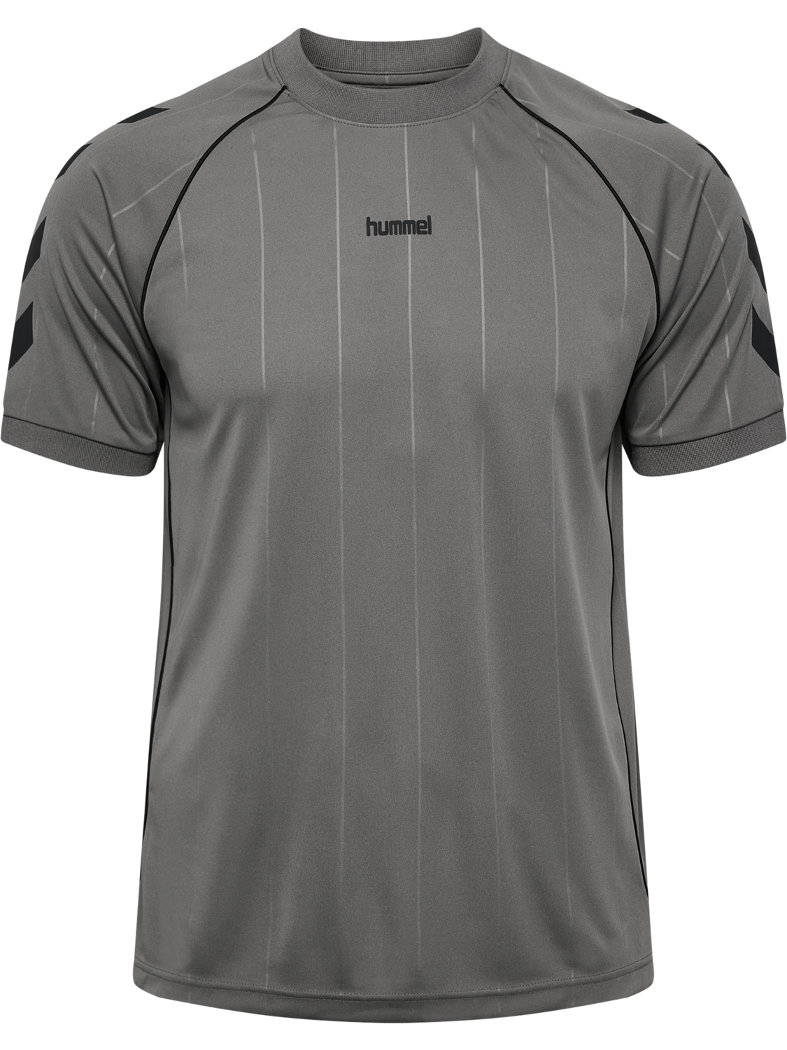 hmlPITCH T-SHIRT S/S, CHARCOAL GRAY, packshot