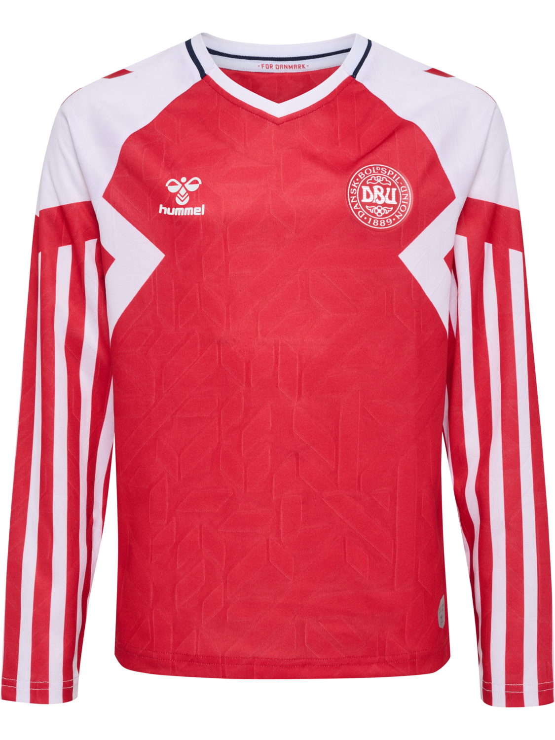 DBU 23 HOME JERSEY L/S KIDS, TANGO RED, packshot