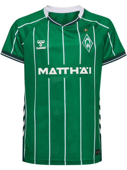 WER 25/26 HOME JERSEY S/S KIDS, ABUNDANT GREEN WER 25/26 HOME JERSEY S/S KIDS, ABUNDANT GREEN, packshot