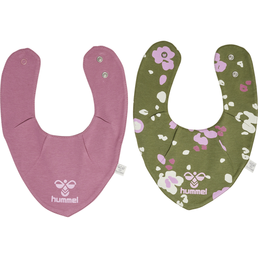 hmlBUMBLE BIB 2-PACK, HEATHER ROSE, packshot