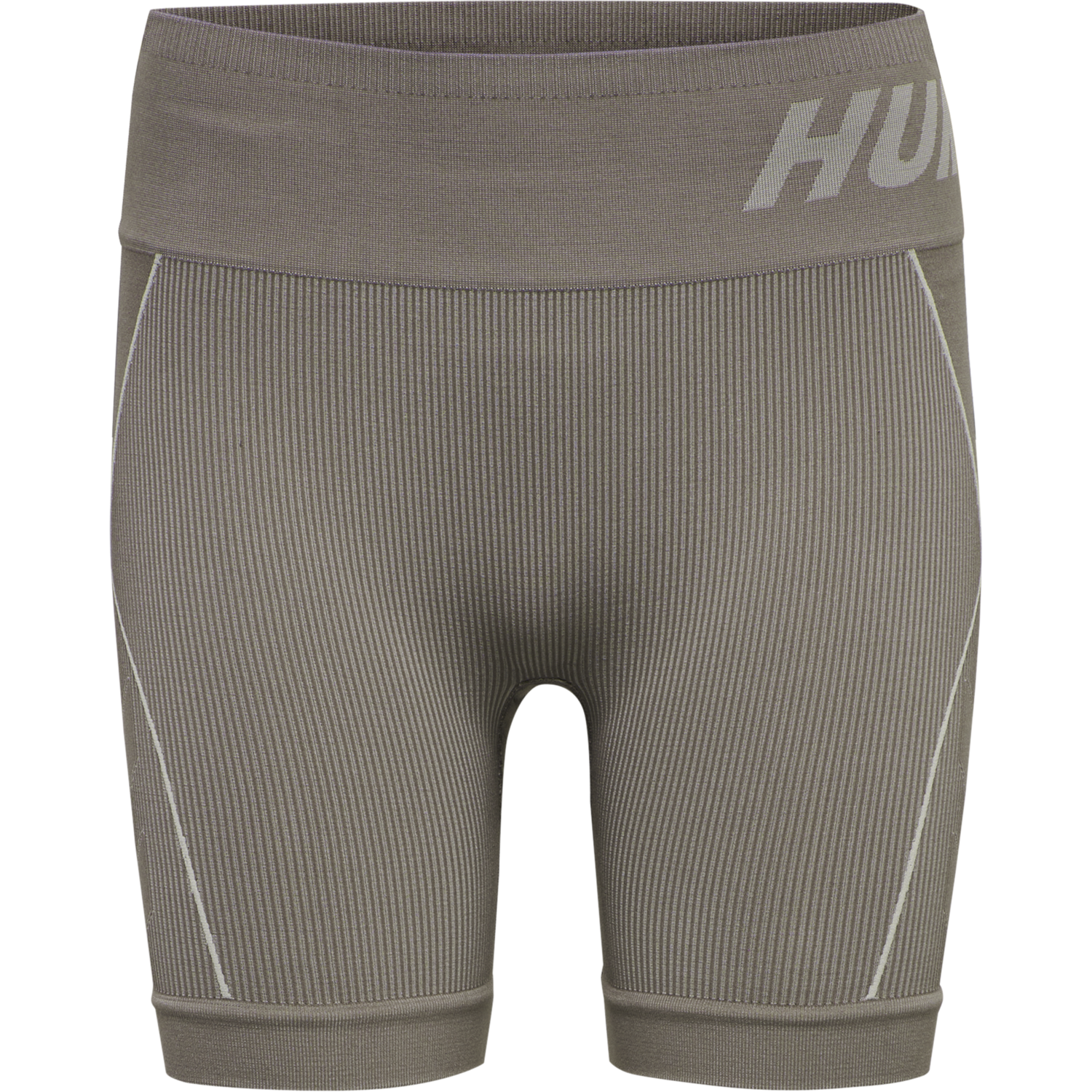 hmlTE CHRISTEL 2-PACK SEAML SHORTS, BLACK/CHATEAU GREY, packshot