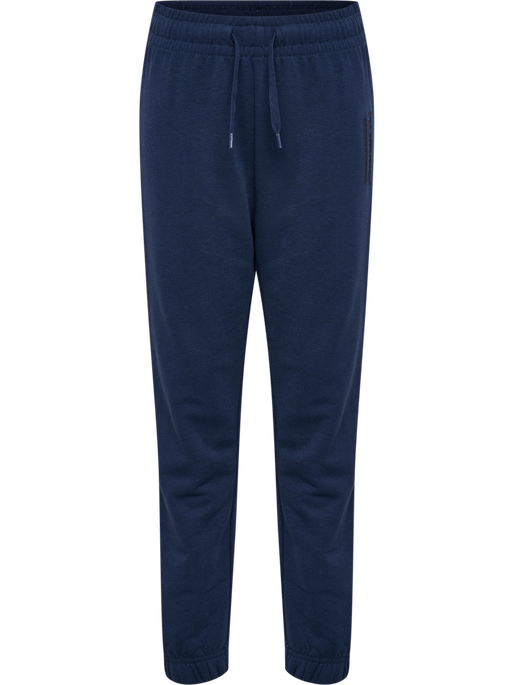 hmlJR BASE SWEAT SET, DRESS BLUES, packshot