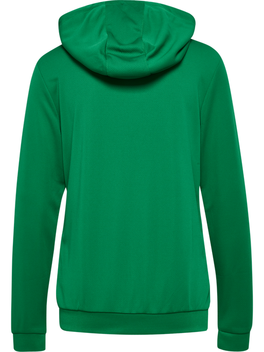 hmlAUTHENTIC PL ZIP HOODIE WOMAN, JELLY BEAN hmlAUTHENTIC PL ZIP HOODIE WOMAN, JELLY BEAN, packshot