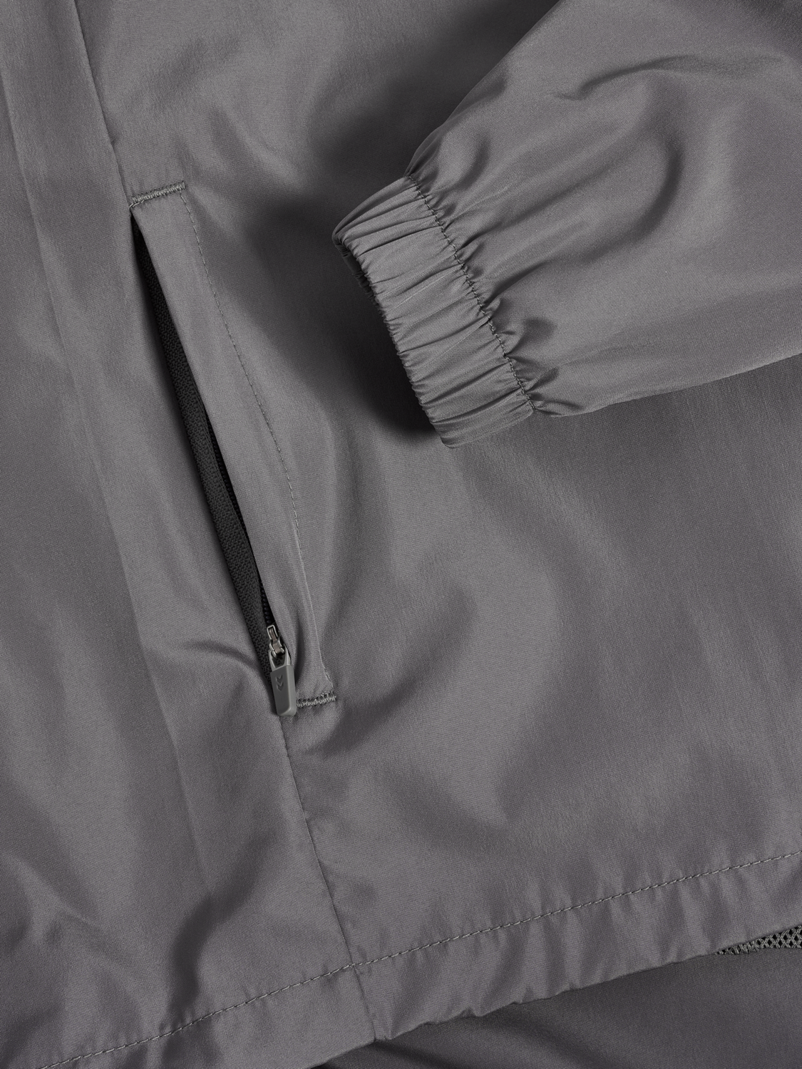 hmlCORE 2.0 ALL-WEATHER JACKET KIDS, STEEL GRAY/WHITE, packshot