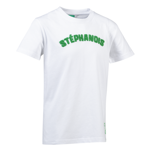 ASSE FAN STEPHANOIS TEE, WHITE, packshot