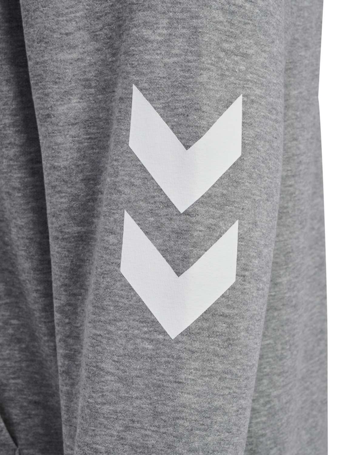 hmlLEGACY 2.0 HOODIE, GREY MELANGE, packshot