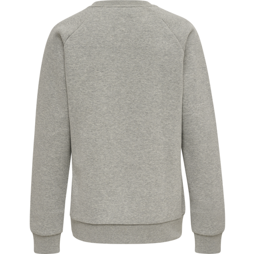 hmlRED HEAVY SWEATSHIRT WOMAN, GREY MELANGE, packshot