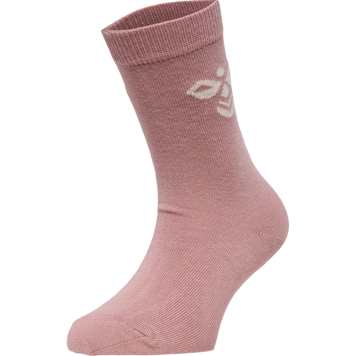 SUTTON 3-PACK SOCK, WOODROSE, packshot