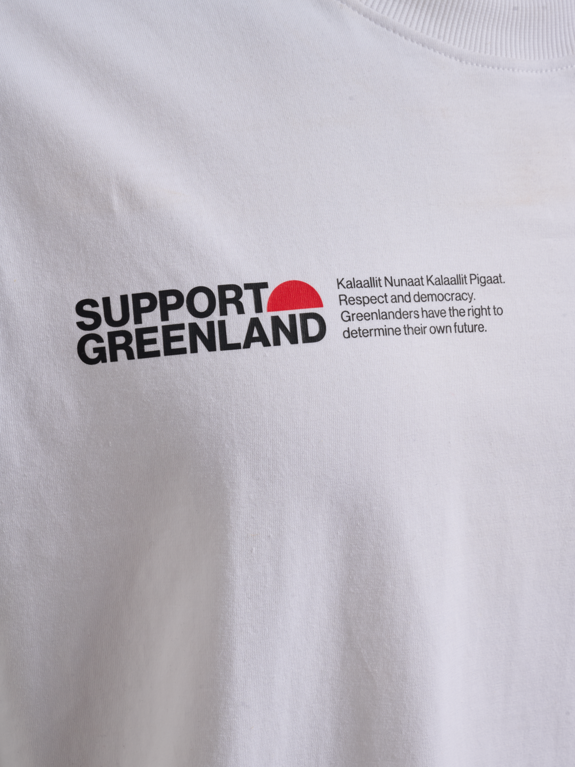 hmlGREENLAND T-SHIRT S/S, WHITE, packshot