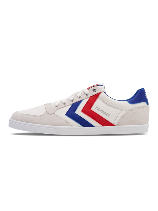 HUMMEL SLIMMER STADIL LOW, WHITE, packshot