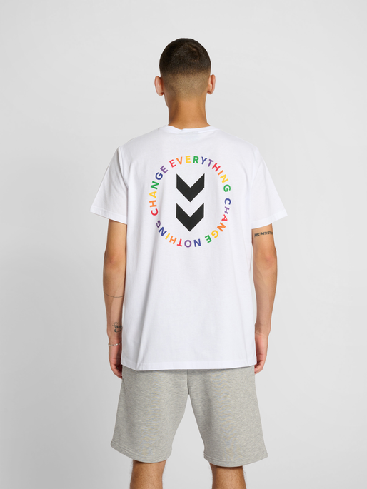 hmlEVERYTHING NOTHING T-SHIRT, 9001, model