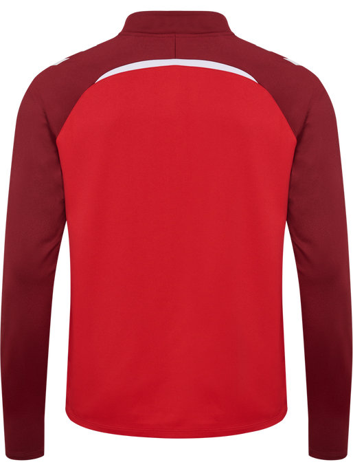 hmlLEAD 2.0 HALF ZIP, TRUE RED/MAROON hmlLEAD 2.0 HALF ZIP, TRUE RED/MAROON, packshot