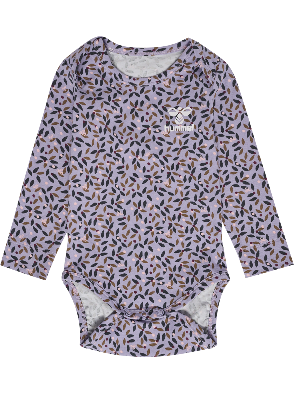 hmlELVINA AOP BODY L/S, WISTERIA, packshot