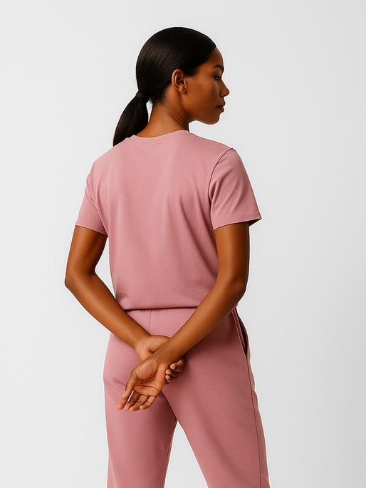 hmlMOVER COTTON T-SHIRT S/S WOMAN, 3325, model