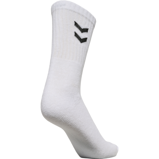 3-Pack Basic Sock, WHITE 3-Pack Basic Sock, WHITE, packshot