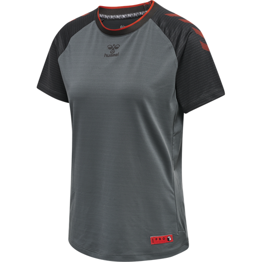 hmlPRO GRID GAME JERSEY S/S WO, QUIET SHADE/FORGED IRON hmlPRO GRID GAME JERSEY S/S WO, QUIET SHADE/FORGED IRON, packshot