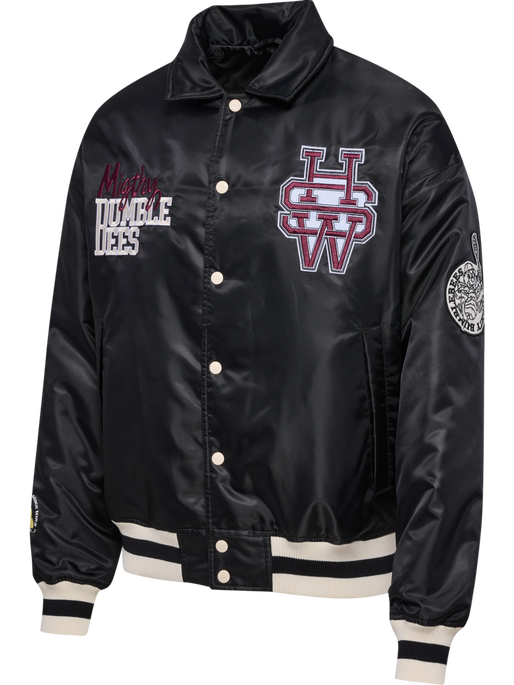 hmlLETTERMAN JACKET SPORTSWEAR, BLACK, packshot