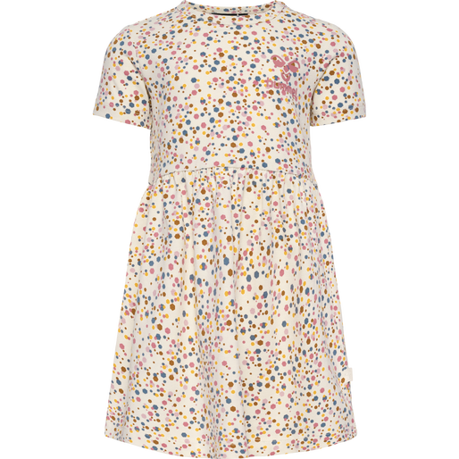 hmlKAREN AOP DRESS S/S, TURTLEDOVE, packshot
