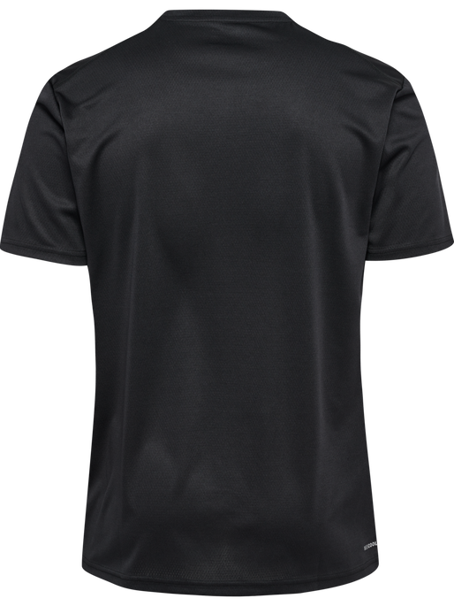 hmlACTIVE PL JERSEY S/S, BLACK, packshot