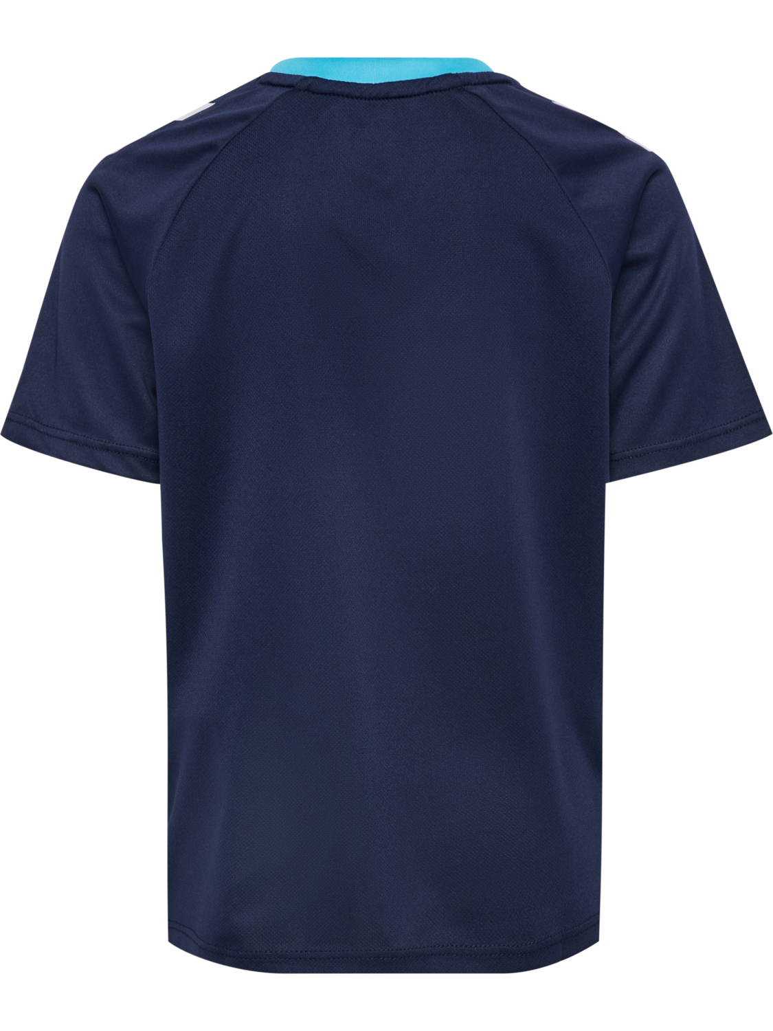 hmlMATCH TRIUMPH JERSEY S/S KIDS, MARINE/AQUARIUS, packshot