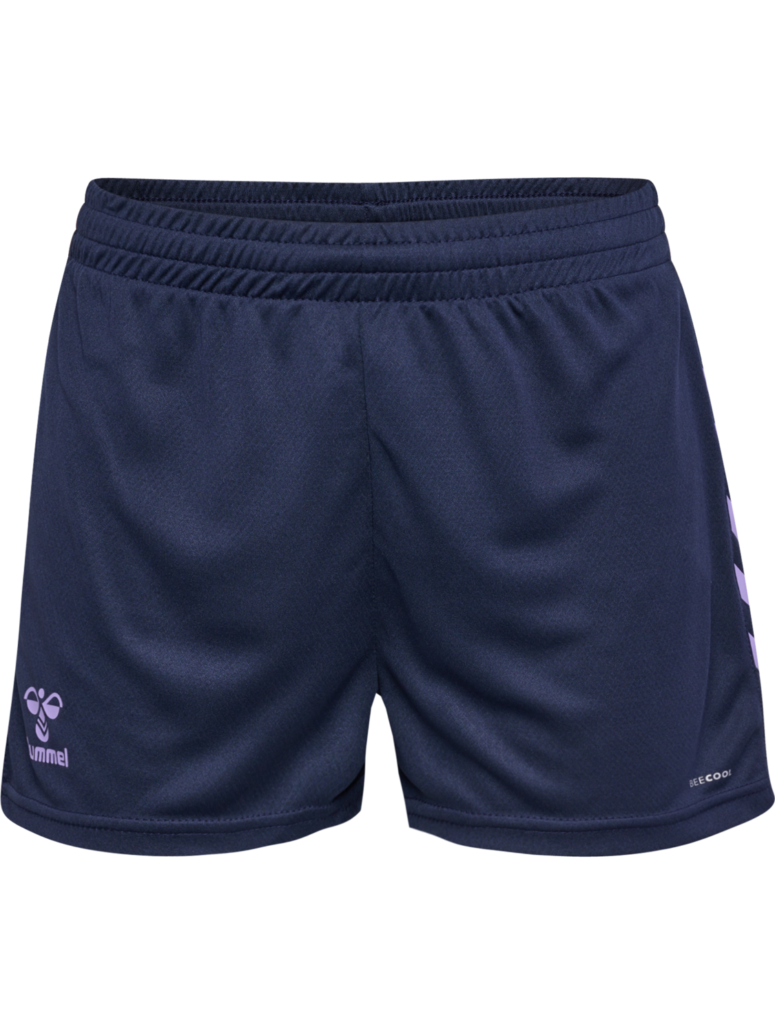 hmlSTALTIC POLY SHORTS WOMAN, MARINE/PAISLEY PURPLE, packshot