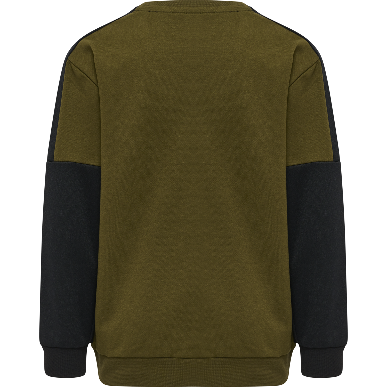 hmlEDWARD SWEATSHIRT, DARK OLIVE, packshot
