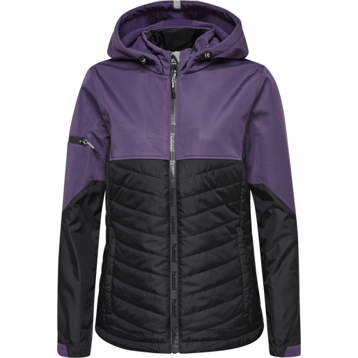 hmlNORTH HYBRID JACKET WOMAN, CROWN JEWEL hmlNORTH HYBRID JACKET WOMAN, CROWN JEWEL, packshot