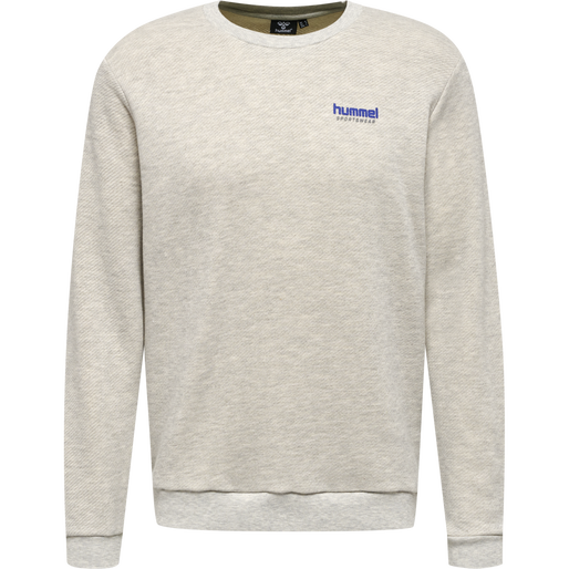 hmlLGC AUSTIN SWEATSHIRT, LEGACY MELANGE, packshot