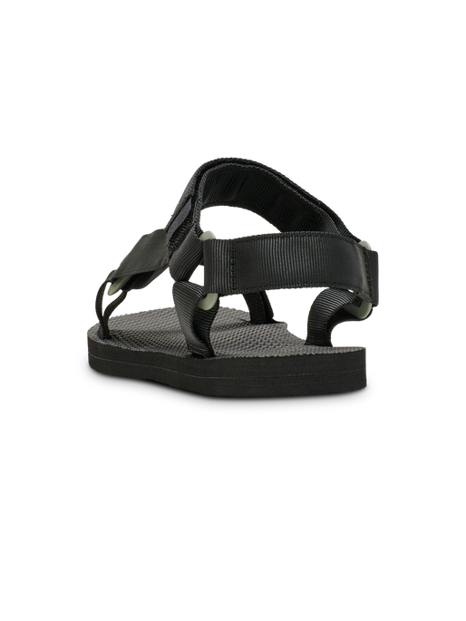 STRAP SANDAL, BLACK, packshot