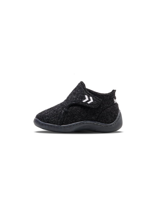 WOOL SLIPPER INFANT  , BLACK, packshot