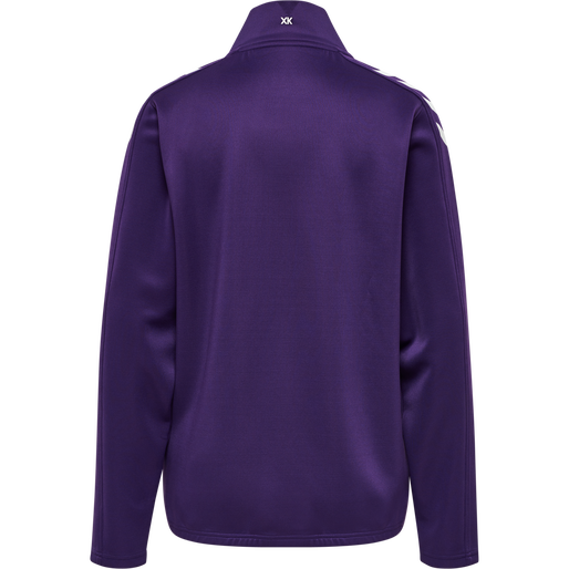 hmlCORE XK HALF ZIP SWEAT WOMAN, ACAI, packshot