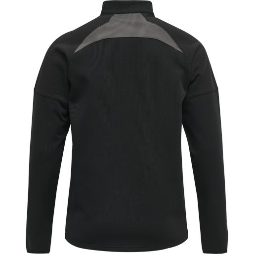 hmlLEAD PRO HALF ZIP, BLACK hmlLEAD PRO HALF ZIP, BLACK, packshot