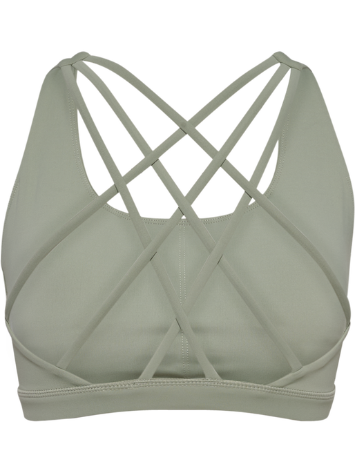 hmlHIIT IMPACT STRAP BRA, SEAGRASS hmlHIIT IMPACT STRAP BRA, SEAGRASS, packshot