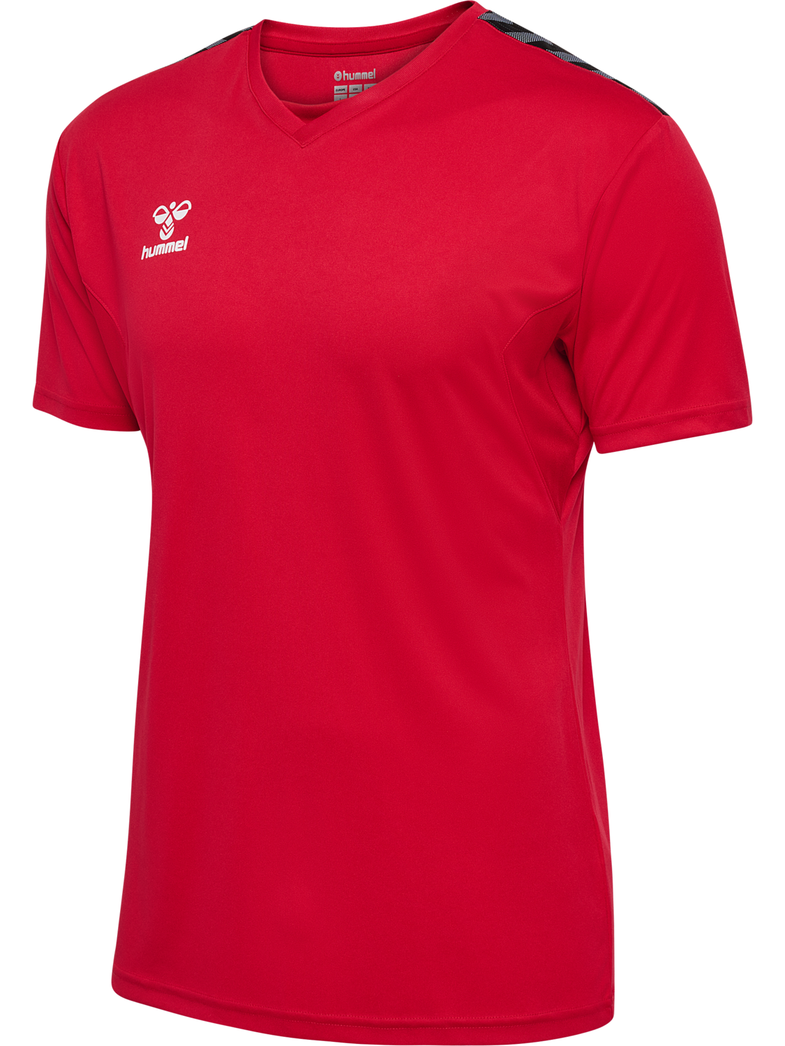 hmlAUTHENTIC PL JERSEY S/S, TRUE RED, packshot