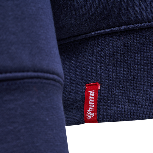 hmlRED HEAVY ZIP HOODIE, MARINE, packshot