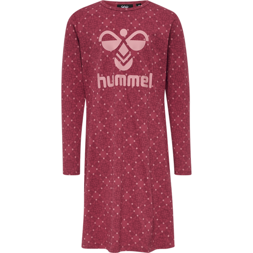 hmlCAROLINA NIGHT DRESS L/S, 4698, packshot