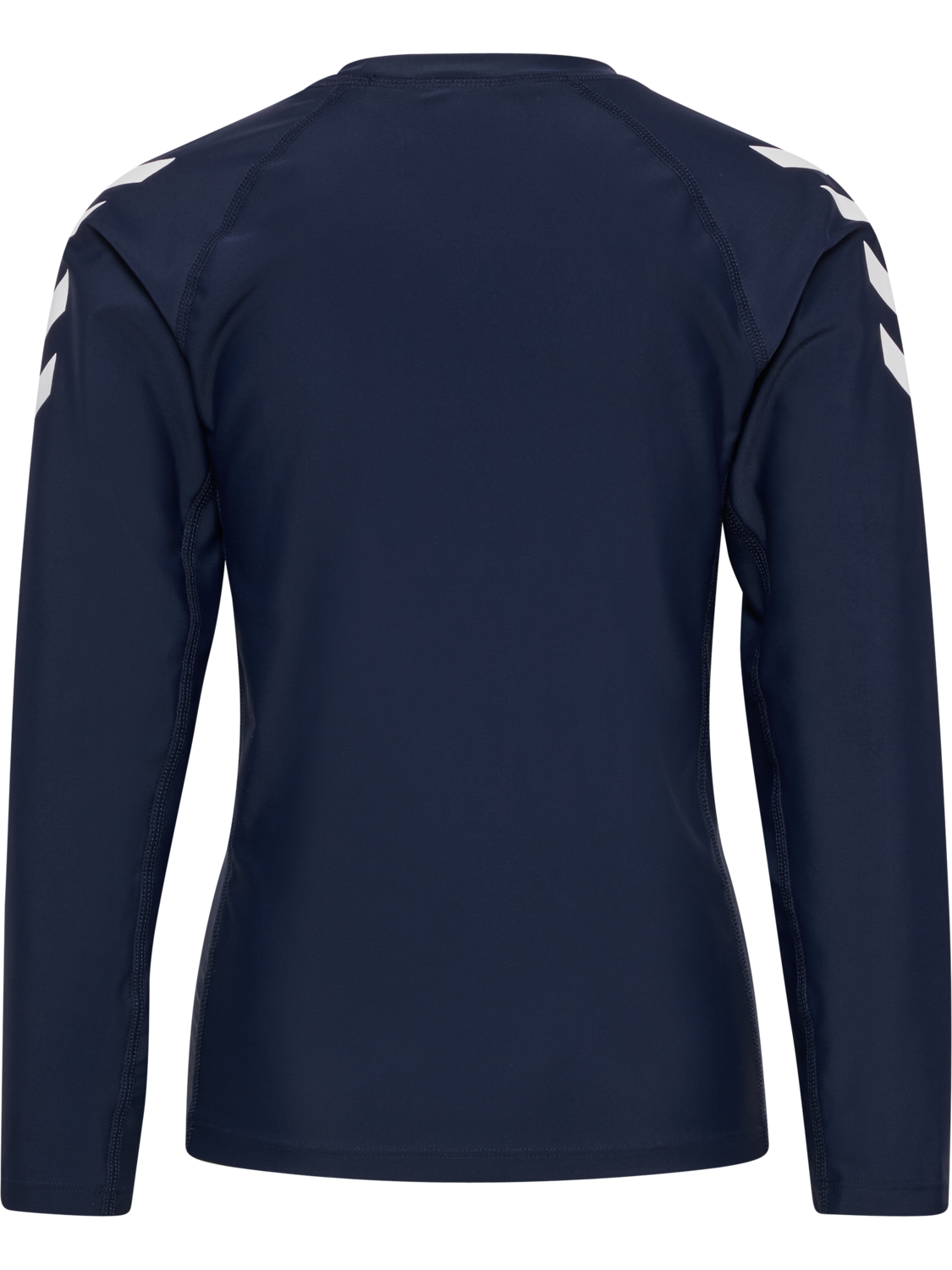 hmlJR SWIM T-SHIRT L/S, DRESS BLUES, packshot