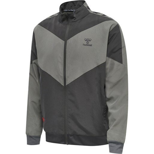 hmlPRO GRID WALK OUT JACKET, FORGED IRON, packshot