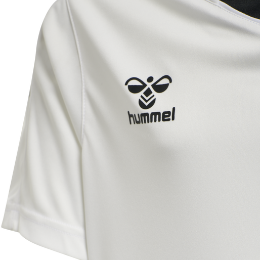 hmlCORE XK POLY JERSEY S/S KIDS, WHITE, packshot