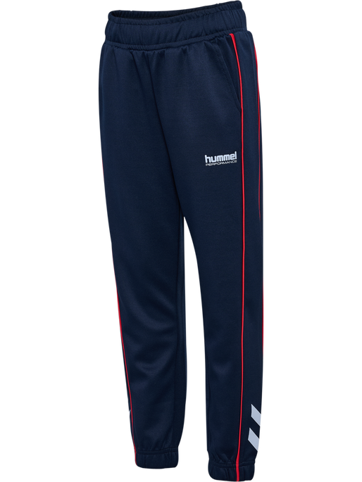 hmlJR INTERLOCK ADJUST PANTS, DRESS BLUES, packshot