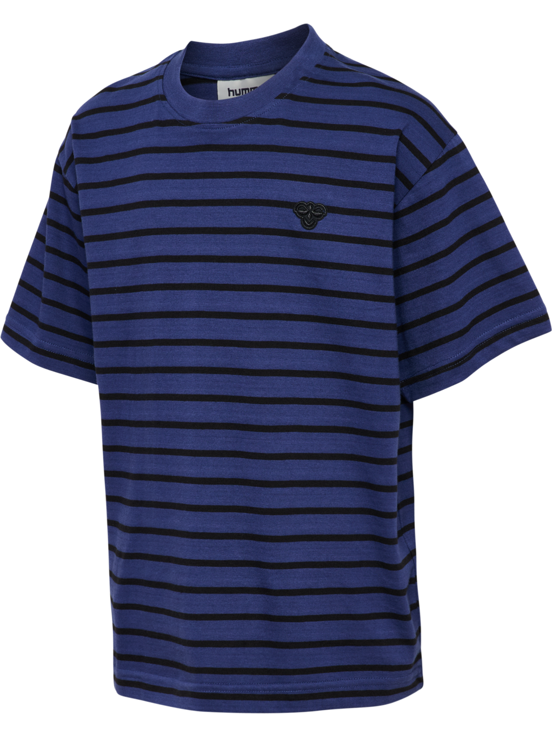 hmlJR LOOSE STRIPED SET BEE, DEEP COBALT, packshot
