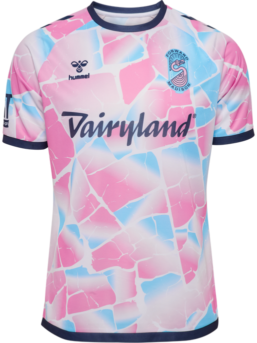 F MADISON 25 AWAY JERSEY S/S, WHITE, packshot