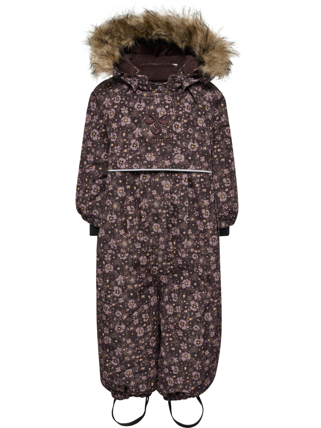 hmlMOON TEX SNOWSUIT, FUDGE, packshot