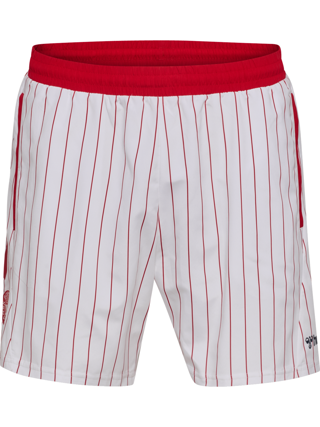 DBU 26 FAN SWIM SHORTS, WHITE, packshot