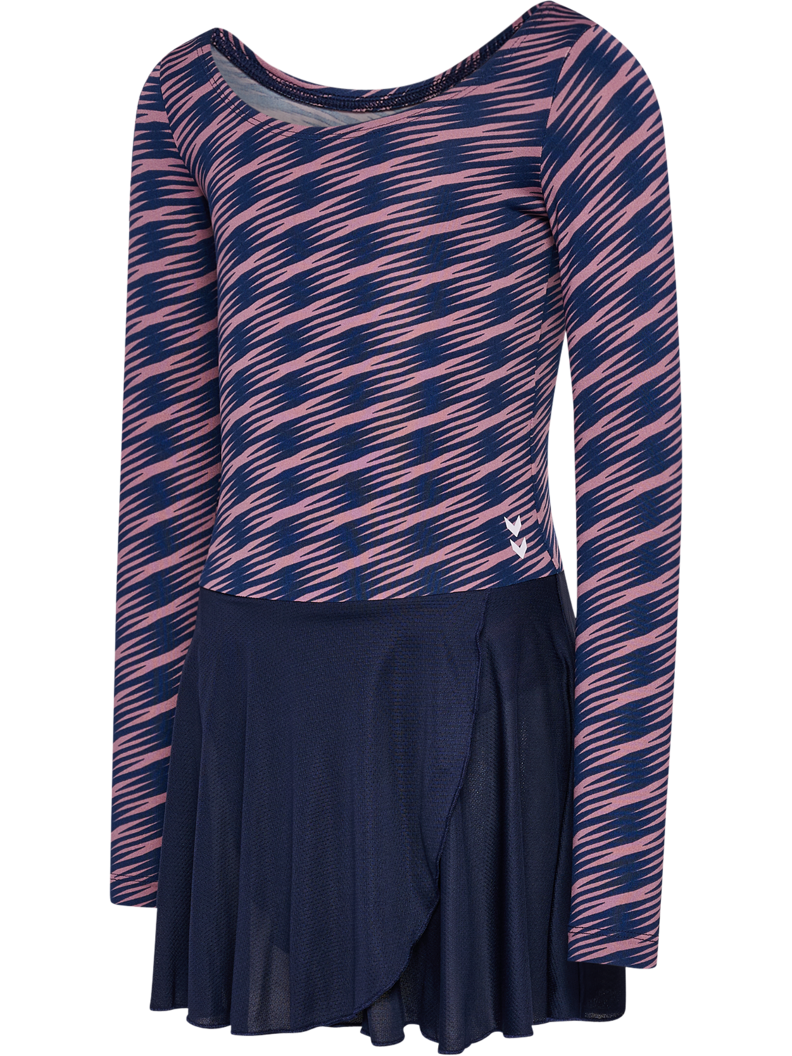 hmlJR MIX GYMSUIT L/S, WISTFUL MAUVE, packshot