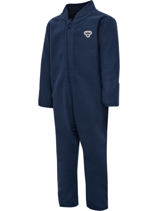 hmlMINI FLEECE ZIP SUIT BEE, DRESS BLUES, packshot