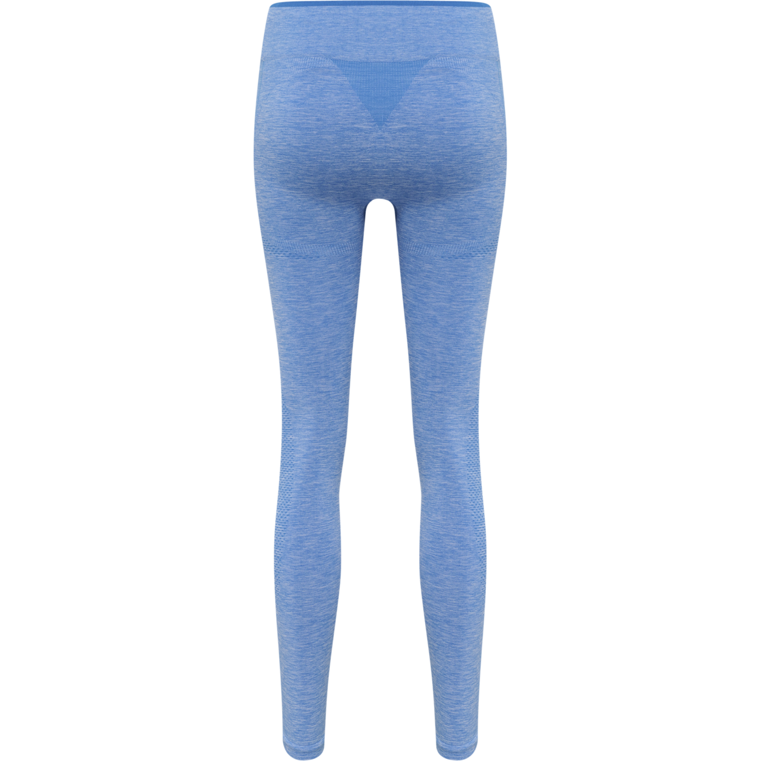 hmlMT UNA SEAMLESS MID WAIST TIGHTS, MARINA MELANGE, packshot